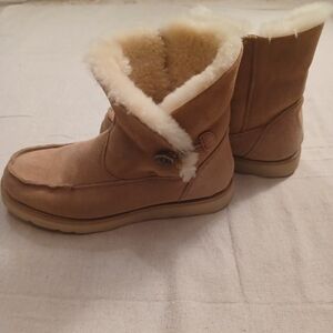 Wrangler Wedge Boot Moc Toe Women's Size 9.5